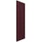 Ekena Millwork True Fit PVC San Carlos Mission Style Fixed Mount Shutters, Wine Red, 12W x 32H, PR TFP001SC12X032WR - alternate 14