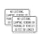 Signmission No Loitering Camping Vending or Parking of Vehicles 30 , 18'' X 24'', Heavy Gauge Aluminum, 2PK A-1824-2PACK-23841 - alternate 1