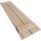 Ekena Millwork Rustic Two Board Spaced Board-n-Batten Riverwood Faux Wood Shutters, 11 1/2W x 46H, PR SHUBSS11X46RWPR - alternate 16