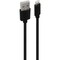 Blue Jet 3 Ft. Black Lightning to Type-A USB Charging & Sync Cable BJ-1001 - alternate 3