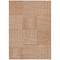 Homeroots 3' X 5' Copper And Ivory Geometric Washable Indoor Outdoor Area Rug 600774 - alternate 9