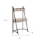 Homeroots 32" Taupe and Black Wood and Metal Sled Computer Desk With Four Drawers 489996 - alternate 10