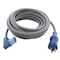 Ac Works 20ft 14/3 15A Medical Grade Power Cord With Left Angle IEC C13 Connector MD15ALC13-240 - alternate 1