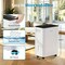 Edendirect 25 pt. 2500 sq. ft. Dehumidifier for Basement in White with Drain Hose, Bucket, with Continuous Run ZRAP12-2602B - alternate 9