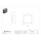 Wiegmann Clamps Electrical Enclosures, 12 in H, 6 in D, 12 in W, 1, Steel A121206 - alternate 3