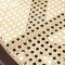 Homeroots 39" Natural And Black Rounded Glass Dining Table 544707 - alternate 7