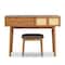 Homeroots 43" Brown Wood Four Drawer Dresser 714273 - alternate 7