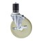 Service Caster 5'' SS Nylon Swivel 1-1/2'' Expanding Stem Caster with Brake SCC-SSEX20S514-NYS-TLB-112 - alternate 1