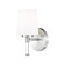 Z-Lite Henri Brushed Nickel 1 Light Vanity 7700-1V-BN - alternate 1
