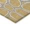 Homeroots 9' X 12' Gold Gray And Ivory Abstract Washable Indoor Outdoor Area Rug 600532 - alternate 9