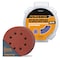 Powertec 5in Hook & Loop Sanding Discs, Zirconia, 40/60/80/120/220 Grit, 50PK & 5in 8Hole Sanding Disc, 25PK 45302ZN - alternate 1
