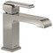 Delta 1 or 3-hole 4" installation Hole Single Hole Lavatory Faucet, Stainless 567LF-SSMPU - alternate 1