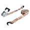 Keeper Ratchet Tie-Down with Open Handle, 1-1/4 in W, 16 ft L, Camo, 1000 lb Working Load, J-Hook End 47322 - alternate 2