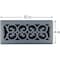 Sierra Grates 4 in. H X 10 in. W Powder Coat Steel, Granite Grey Floor Register VIC410-GRY - alternate 4