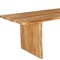 Homeroots 108" Brown Solid Wood Double Pedestal Base Dining Table 635862 - alternate 17