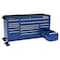 Proto 550 Series Rolling Cabinet, 16 Drawer, Blue, 67 in W x 25-1/4 in D x 41 in H J556741B-16BLPD - alternate 2