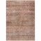 Homeroots 5' X 8' Coral And Black Striped Washable Indoor Outdoor Area Rug 605766 - alternate 9