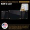Azar Displays Floating Acrylic Gallery Wall Frame Set, 1" Stand off, Gold, 3PK 105707-GLD - alternate 8