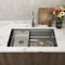 Homeroots 9in X 30in Silver Stainless Steel Undermount Kitchen Sink 719946 - alternate 5