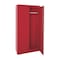 Sandusky Lee Wardrobe Storage Cabinet, 72 in H, 36 in W, 24 in D, Recessed, Keyed, Red, 1 Shelves EAWR362472-01 - alternate 8