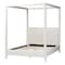 Baxton Studio Aerona Boucle Upholstered Canopy Bed, Queen 266-14520-ZORO - alternate 7