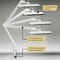 Kings County Tools Architect LED Desk Clamp Light with Adjustable Swing Arm, Dual Light, 16 Lighting Options GW16T01-05 - alternate 10