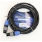 Deejay Led 12 Foot Length SPEAKON 4-Connector to SPEAKON 4-Connector Audio Cable TBHSTS12 - alternate 1