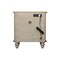 Homeroots 26" x 17" x 28" WoodBasket Nightstand 366185 - alternate 5
