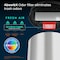 Hls Commercial 8 gal Round Indoor Metal Can, Silver, Touchless Sensor Lid, Stainless Steel, 12 in HLS08RCB - alternate 6