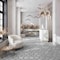 Apollo Tile Aureole 8.66 in. x 9.84 in. Matte Fossil Gray Porcelain Hexagon Wall and Floor Tile (8.07 sq ft/case) - 18 Sheets ENC88GRSEBNA - alternate 9