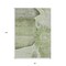 Homeroots 8' X 10' Artichoke Green And Gray Floral Washable Indoor Outdoor Area Rug 582233 - alternate 9