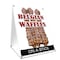 Signmission Belgian Waffle On A Stick, 36 Inch x 24 Inch A-frame Yard Sign, Plastic Sign SBC-2436-Belgian Waffle On A Stick - alternate 1