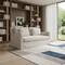 Homeroots 69" Cream Fabric Sofa 607308 - alternate 5