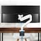 Siig SIIG Single Monitor Gas Spring Aluminum Desk Monitor Arm with USB and Audio Ports - 17" to 49" CE-MT3H11-S1 - alternate 4