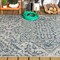 Jonathan Y Estrella Bohemian Medallion Textured Weave Navy/Gray 4 ft. x 6 ft. Indoor/Outdoor Area Rug SMB105B-4 - alternate 7