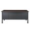 Regency Mesa Steel Double Pedestal Teacher's Office Desk with Center Drawer 60in x 30in, Neo Walnut 66266DPCDNW - alternate 5