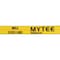 Mytee Products 2in x 50ft Ratchet Tie-Downs with Flat Hooks for Flatbed Yellow 10,000 lbs BS, 10PK RS250x10 - alternate 9