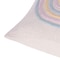 Homeroots 20" X 20" Blue and Off White Braided Cotton Zippered Pillow With Fringe 534301 - alternate 7