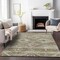 Homeroots 10' X 14' Brown Beige And Tan Southwestern Washable Indoor Outdoor Area Rug 588695 - alternate 8