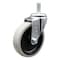Service Caster 4 Inch Thermoplastic Rubber Wheel 8mm Threaded Stem Caster SCC-TS05S410-TPRS-M815 - alternate 1