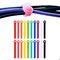 Grizzly Supply Self-Gripping Cable Tie, 5 in L, 0.5 in W, Hook and Loop Closure, Reusable, Assorted Colors, 20PK GS-HL5x1/2-Colored-20 - alternate 1