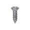 Auveco 8 x 1/2in Phillips Oval Head Tapping Screw Zinc, 100PK 2706 - alternate 1