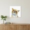 Homeroots 20" x 20" Watercolor Cutie Bow Tie Fox Canvas Wall Art 398856 - alternate 5