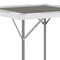 Flash Furniture Silas 34.5 in Square 4-Player White Folding Card Game Table, Gray Playing Surface and Cup Holders DAD-MJZ-88-WHGY-GG - alternate 10