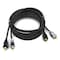 Deejay Led 12 Foot RCA TO RCA Stereo Patch Cable Copper Conductors TBHRCA12 - alternate 1