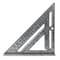 Swanson Speed Square, 1/8 in Graduation, Aluminum, 7-1/4 in L, 7 in W S0100-A - alternate 4