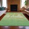 Homeroots 5' X 8' Green And Gold Nautical Washable Indoor Outdoor Area Rug 631036 - alternate 7