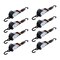 Mytee Products 2in x 10ft Auto Retractable Ratchet Straps with Coated S hook, 8PK RS210Rx8 - alternate 7