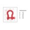 Mytee Products 7/16in Anchor Shackle Forged Carbon Steel w/Alloy Screw Pin Load Limit # 1.5 Tons 3,000 lbs SHACKLE-ANCHOR-SP-716 - alternate 8