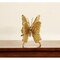 Homeroots Gold Cast Iron Double Butterfly Sculpture 401796 - alternate 4